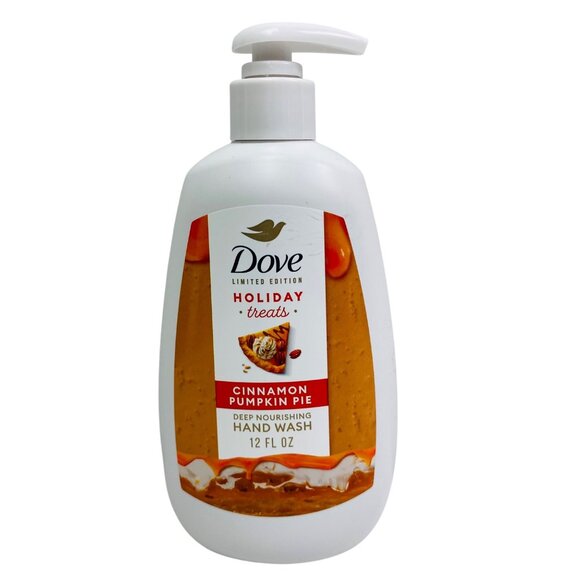 Dove Limited Edition Cinnamon Pumpkin Pie Hand Soap Wash 12 Fl Oz - Picture 1 of 2